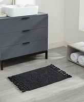 Jean Pierre New York Ricardo Fringe Cotton 2-Pc. Bath Rug Set