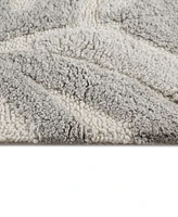 Decor Studio Zenobia Leaf Tufted Bath Rug, 20" x 30"