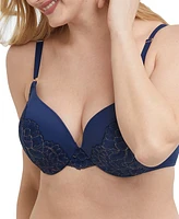 Maidenform Love the Lift Rose Gold Lace Push Up Bra DM9900