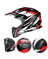 Ahr H-VEN25 Full Face Helmet Dot Adult Outdoor Motocross Off-Road Dirt Bike Xxl