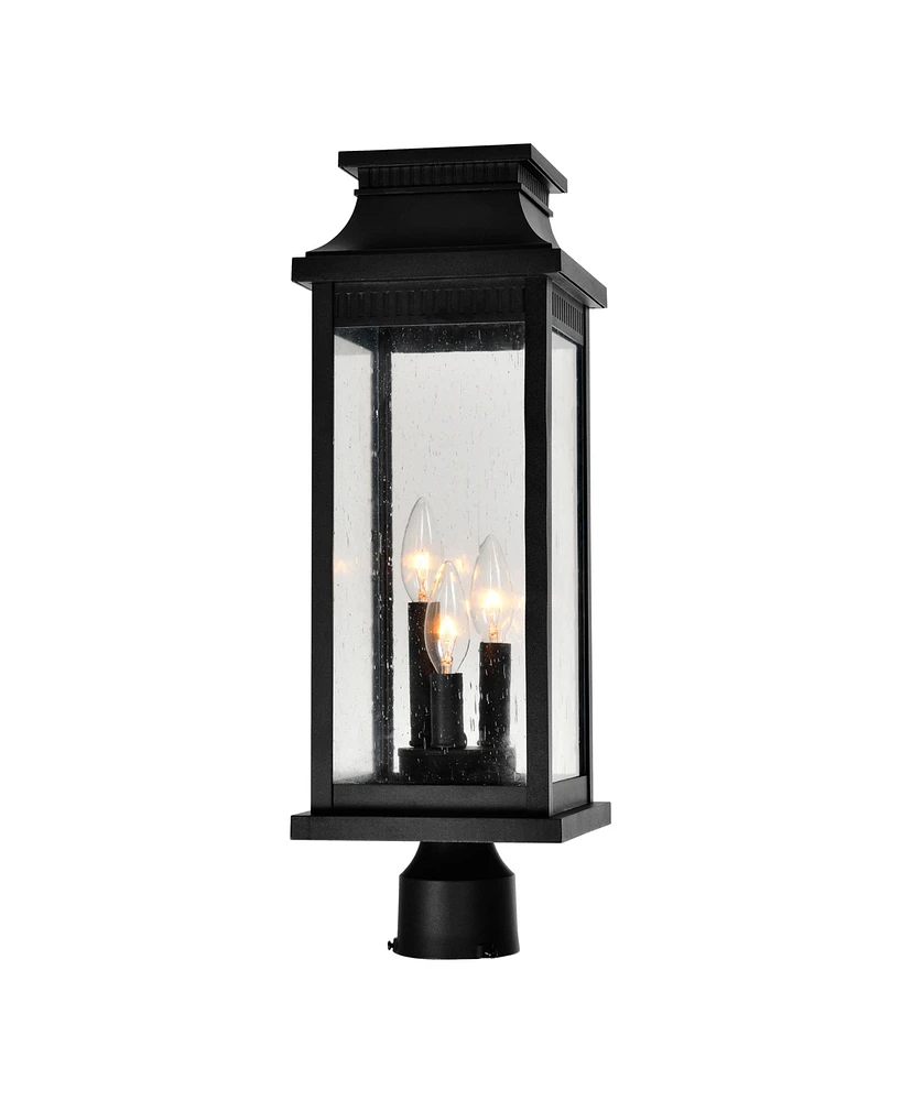 Cwi Lighting 21.5" Metal Milford 3 Light Outdoor Lantern Head