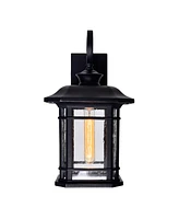 Cwi Lighting 17.3" Metal Blackburn 1 Light Outdoor Wall Lantern