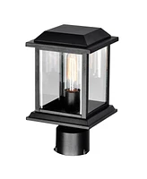 Cwi Lighting 11.7" Metal Blackbridge 1 Light Outdoor Lantern Head