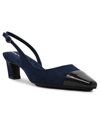 Anne Klein Women's Sama Cap Toe Slingback Dress Pumps