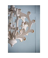 Streamdale Furniture Adjustable Light Wood Chandelier - Bulb Not Included