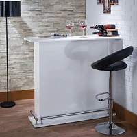 Streamdale Furniture Kite Bar Table In High Gloss