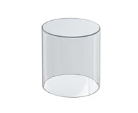 Azar Displays Clear Acrylic Cylinder