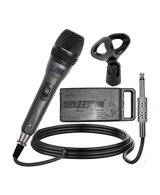 5 Core Handheld Microphone For Singing • Dynamic Neodymium Cardioid Unidirectional Vocal Metal Mic-nd-32 Armex