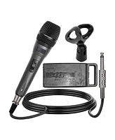 5 Core Handheld Microphone For Singing • Dynamic Neodymium Cardioid Unidirectional Vocal Metal Mic-nd-32 Armex