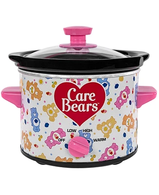 Uncanny Brands Care Bears 2qt Slow Cooker - Cook With Your Favorite Care Bear Characters