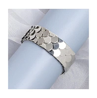 Sohi Women's Scale Cuff Bracelet