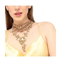 Sohi Women's Flora Statement Necklace