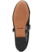 Steve Madden Women's Dreaming Mesh Mary Jane Flats