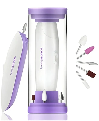 TOUCHBeauty Electric Cordless Manicure Pedicure Nail File Set