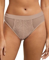One Smooth U Perfectly Pretty Lace Mesh Hi Cut Dflchc