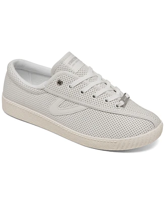 Tretorn Women's Nylite Perforated Leather Casual Sneakers from Finish Line