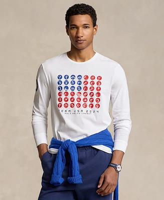 Polo Ralph Lauren Men's Team Usa Custom Slim-Fit Graphic T-Shirt