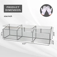 Polycarbonate Greenhouse For Outdoors In Winter