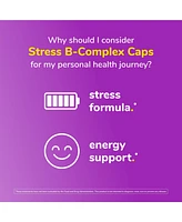 Twinlab Stress B-Complex Caps - Energy Support Supplement with Vitamin B12 and B6-250 Capsules