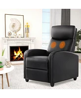 Streamdale Furniture Massage Recliner Chair with Lumbar Support