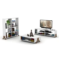 Streamdale Furniture Kipp Coffee Table with Interior Shelving