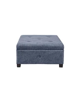 Simplie Fun Aspen Ottoman for Home or Office Use