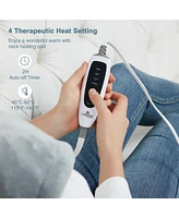 Caromio Weighted Electric Heating Pad for Neck and Shoulders, 22" x 19"