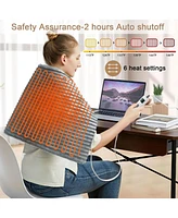 Caromio Electric Heating Pad Extra Large, 17" x 33"