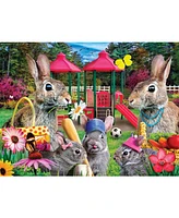 MasterPieces Puzzles MasterPieces Playdate at the Park 300 Piece Ez Grip Puzzle for Adults