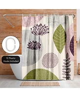 Americanflat 71x74 Botanical Shower Curtain