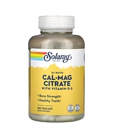 Solaray Cal-Mag Citrate with Vitamin D-2 2:1 Ratio