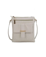 Mkf Collection Janni Signature Embossed Crossbody Bag by Mia K.