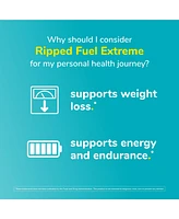 Twinlab Ripped Fuel Extreme - Energy Supplement to Support Weight Management & Muscle Health - 60 Capsules