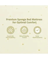 Costway 3'' Bed Mattress Topper Air Cotton for All Night s Comfy Soft Pad