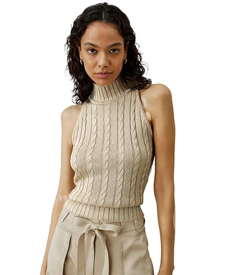 Lilysilk Women's Wild Silk Sleeveless Sweater for Women