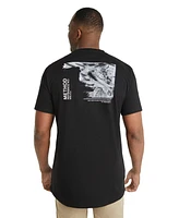 Johnny Bigg Men's Abstract Method Longline Tee