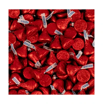 Just Candy Red Hershey's Kisses Candy Milk Chocolates