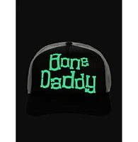 Nightmare Before Christmas Men's Bone Daddy Black Adult Trucker Hat