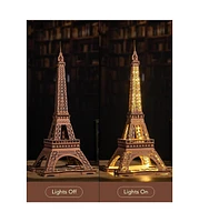 Flash Popup Diy 3D Puzzle Night of Eiffel Tower 164pcs