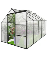 Simplie Fun Durable 6x10 Ft Polycarbonate Greenhouse