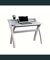 Simplie Fun Desk White for Home or Office Use