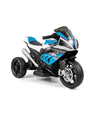 Slickblue 12V Licensed Bmw Kids Motorcycle Ride-On Toy for 37-96 Months Old