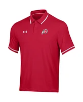 Under Armour Men's Utah Utes T2 Tipped Performance Polo