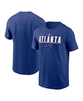 Nike Men's Royal Atlanta Braves City Connect T-Shirt