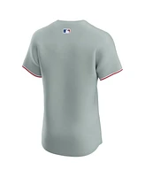 Nike Men's Gray Philadelphia Phillies Road Elite Jersey