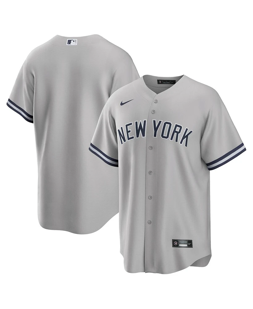 Nike Men's New York Yankees Big Tall Road Replica Team Jersey