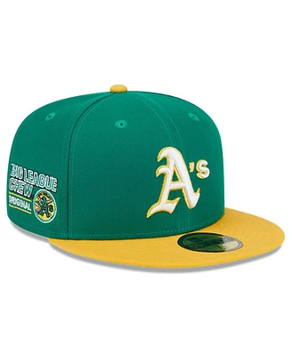 New Era Men's Green Oakland Athletics Big League Chew Team 59FIFTY Fitted Hat