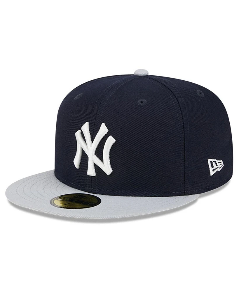 New Era Men's Navy York Yankees Big League Chew Team 59FIFTY Fitted Hat