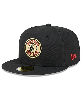 New Era Men's Boston Sox 59FIFTY Day Team Pop Fitted Hat