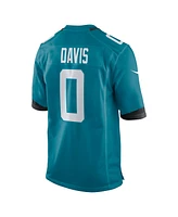 Nike Men's Gabe Davis Teal Jacksonville Jaguars Team Game Player Jersey